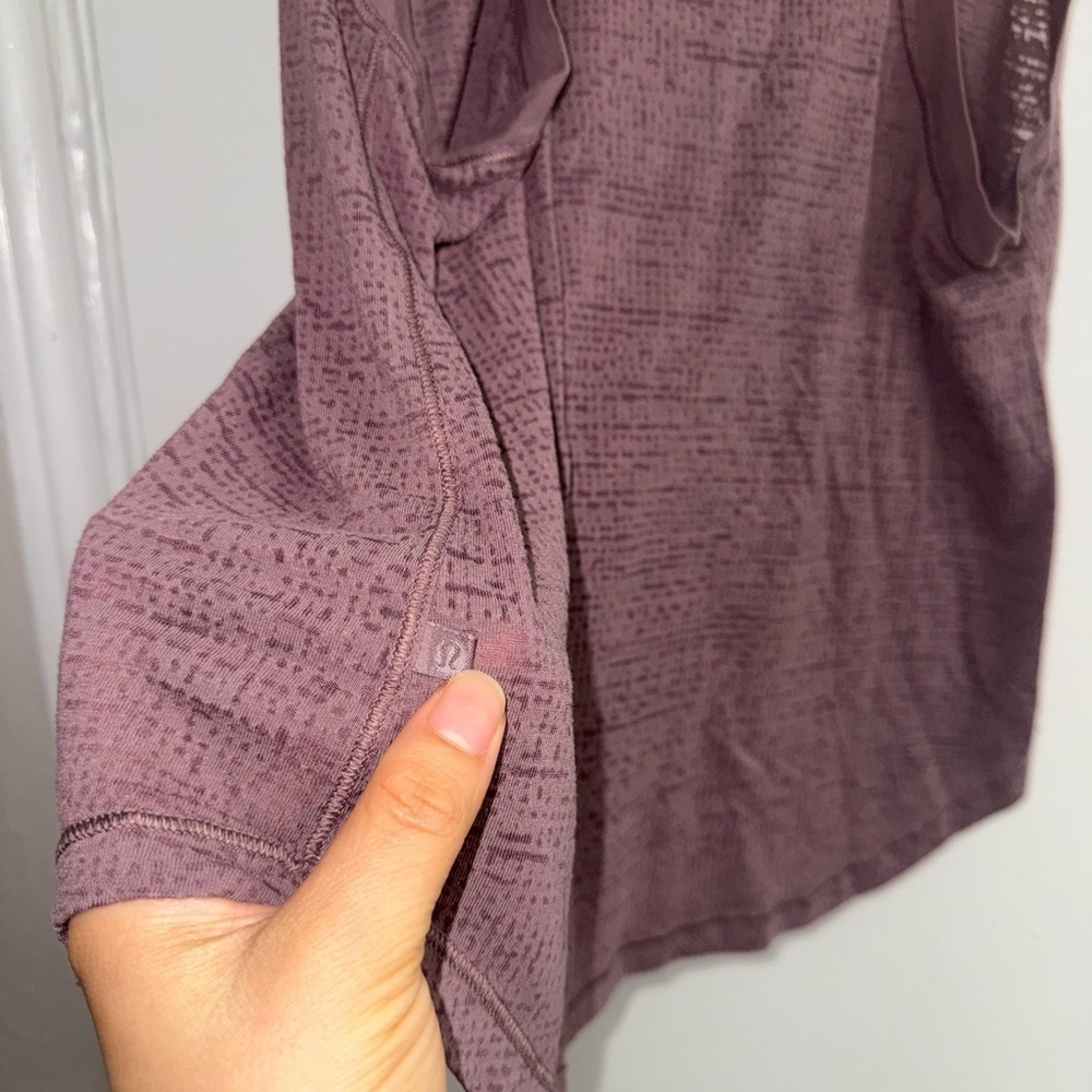 Lululemon Timeless Classic Tank- Polar Shift Veil Antique Bark size 6 - Picture 10 of 11